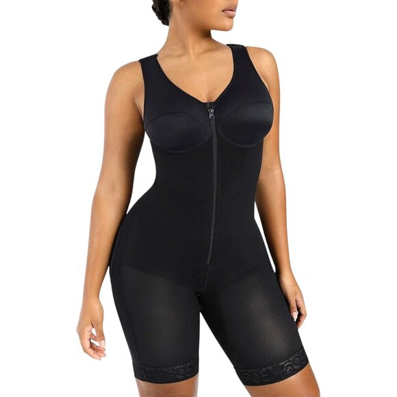 Advanced Support Sculpted Bodysuit - Targeted Compression • Built-In Bra - Picture 2 of 9